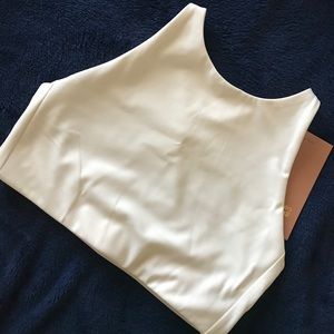 Girlfriend Collective Topanga bra in ivory